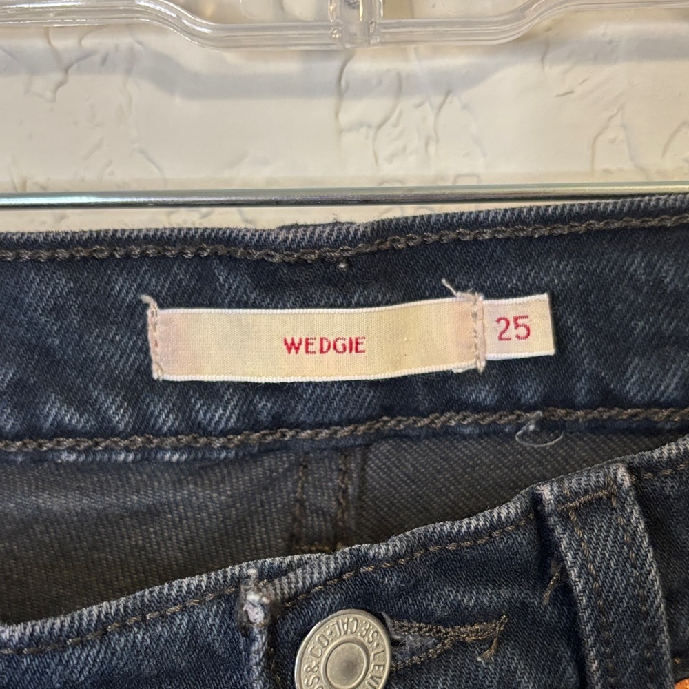 Levi Strauss button fly Wedgie skinny jeans - Picture 6 of 10